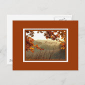 Gelukkige Thanksgiving Feestdagenkaart (Voorkant / Achterkant)