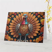 Gelukkige Thanksgiving Kaart (Gele Bloem)