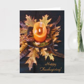 "Gelukkige Thanksgiving!" kaart (Voorkant)