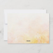 Gelukkige Thanksgiving mooie landschap herfst Feestdagenkaart (Achterkant)