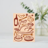 Gelukkige Thanksgiving overvloedige feestdag Briefkaart (Staand voorkant)