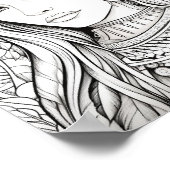 Gelukkige Thanksgiving Volwassen Kleuring Poster (Hoek)