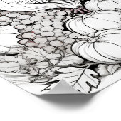 Gelukkige Thanksgiving Volwassen Kleuring Poster (Hoek)