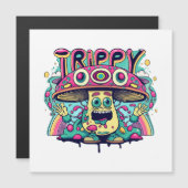 Gelukkige Trippy Paddenstoel (Voorkant / Achterkant)