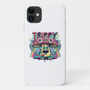 Gelukkige Trippy Paddenstoel Case-Mate iPhone Case