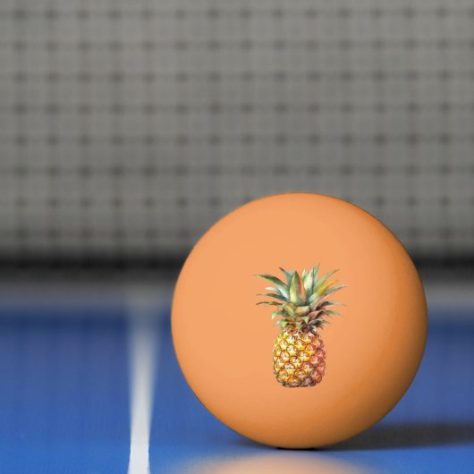 Gelukkige tropische ananas pingpongbal (Net)