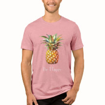 Gelukkige tropische ananas
