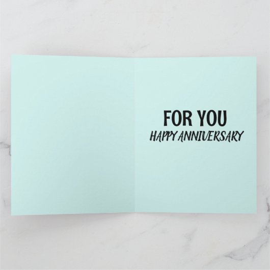 GELUKKIGE TROUWDAG FRANSE DIENSTMEISJE KAART VOOR  (Binnen)