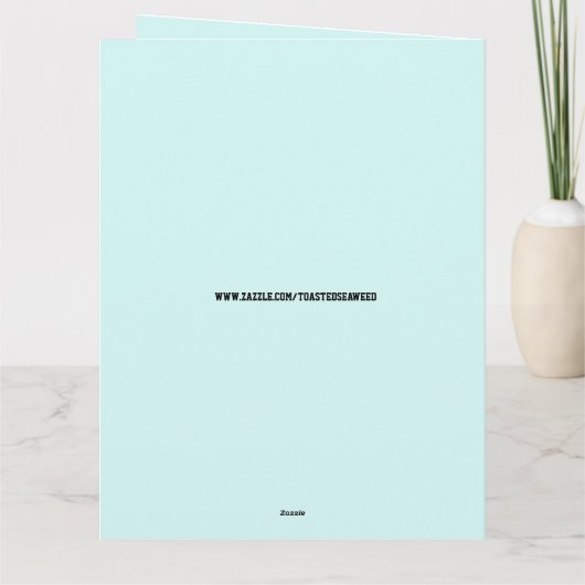 GELUKKIGE TROUWDAG FRANSE DIENSTMEISJE KAART VOOR  (Achterkant)