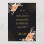 Gelukkige, trouwkaart (Achterkant)