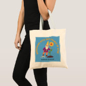 Gelukkige Tuin Tote Bag (Voorkant (product))