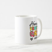 Gelukkige tweede schooldag 2 koffiemok (Voorkant rechts)