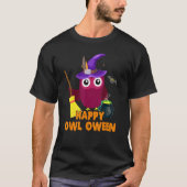 Gelukkige Uil Owen Uil Lover Halloween Kostuum Jon T-shirt (Voorkant)