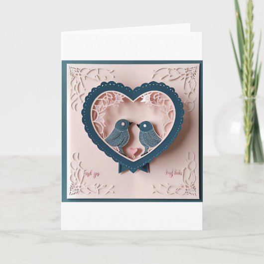 Gelukkige uitnodiging voor de bruiloft (Voorkant)