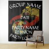 Gelukkige uren diner meisjes jongens avond uit 202 wandkleed (In situ)