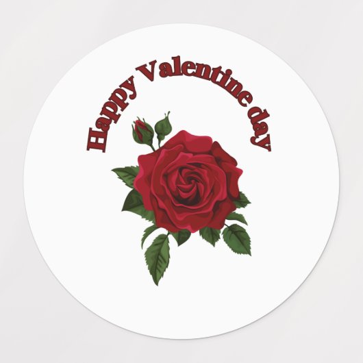 Gelukkige V-dag multi stickers (Design 2)