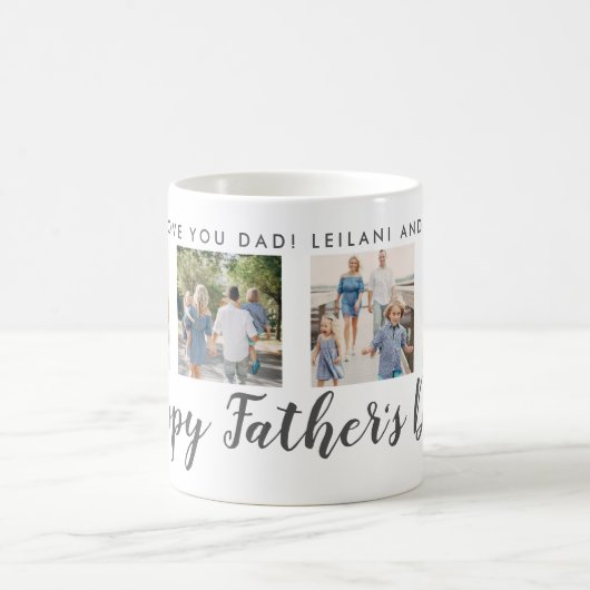 Gelukkige Vaderdag 4 Foto Aangepaste Bericht | MOK (Center)