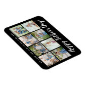 Gelukkige Vaderdag 8 Foto Aangepaste Bericht | Mag Magneet (Rechterzijde)