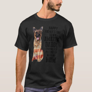 Gelukkige Vaderdag Aan Mijn Geweldige Daddy Duits T-shirt