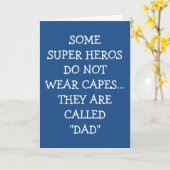 GELUKKIGE VADERDAG AAN "MIJN HELD" VADER IN HET LE KAART (Gele Bloem)