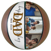 Gelukkige Vaderdag Basketbal (Verticaal)