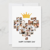 GELUKKIGE VADERDAG BEDANKKAART (Voorkant)