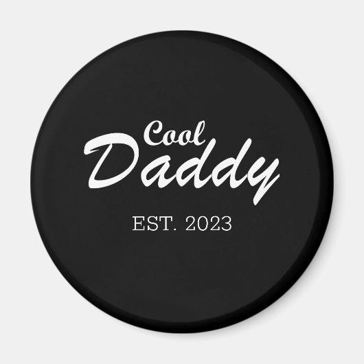 Gelukkige Vaderdag beste papa persoonlijke cadeaus Magneet (Voorkant)