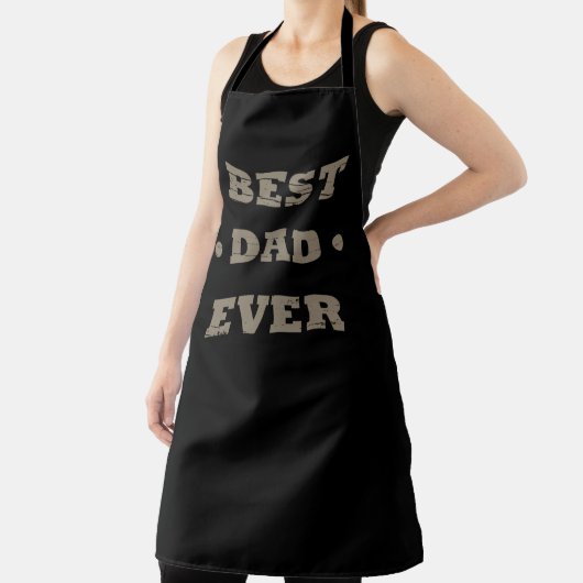Gelukkige vaderdag beste vader ooit schort (Insitu)