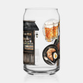 Gelukkige Vaderdag Blikvorm Glas (Links)