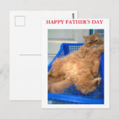 gelukkige vaderdag briefkaart (Voorkant / Achterkant)