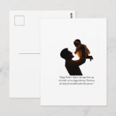 Gelukkige Vaderdag Briefkaart (Voorkant / Achterkant)
