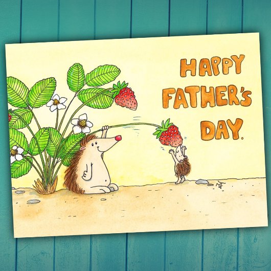 Gelukkige Vaderdag Briefkaart