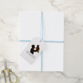 Gelukkige Vaderdag Cadeaulabel (Met Touw)