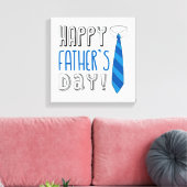 Gelukkige Vaderdag Canvas Afdruk (Insitu (Woonkamer))