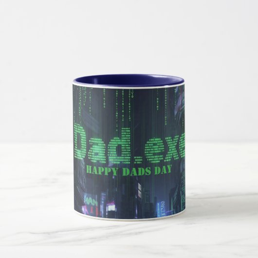 Gelukkige Vaderdag "DAD.EXE " Custom Mok (Midden)