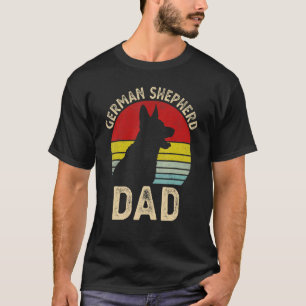 Gelukkige Vaderdag Duitse Herders Vader Hond T-shirt