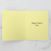 Gelukkige Vaderdag Echtgenoot Met Kinderen Kaart (Binnen)