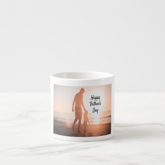 Gelukkige Vaderdag Espresso Kop (Voorkant)