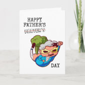 Gelukkige Vaderdag Farter Grappige Farter Gag Kaart (Voorkant)