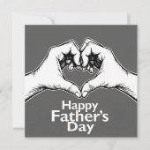 Gelukkige Vaderdag Feestdagenkaart (Voorkant)