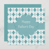 Gelukkige Vaderdag Feestdagenkaart (Voorkant / Achterkant)