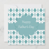 Gelukkige Vaderdag Feestdagenkaart (Voorkant)