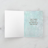 Gelukkige Vaderdag Gepersonaliseerde Foto Kaart (Binnen)