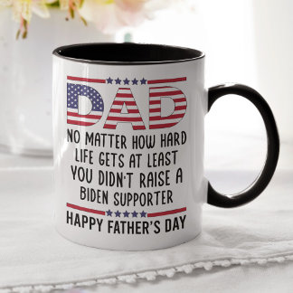 Gelukkige Vaderdag, Gift voor Pap, Grappige Trump Mok