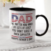 Gelukkige Vaderdag, Gift voor Pap, Grappige Trump Mok