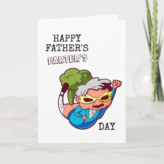 Gelukkige Vaderdag Grappenmaker Dag Grappige Furz Kaart (Voorkant)