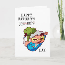 Gelukkige Vaderdag Grappenmaker Dag Grappige Furz Kaart