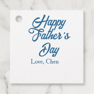 Gelukkige vaderdag grijze naam liefde beste pappa bedankjes labels