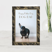 Gelukkige Vaderdag Hond Vader Foto
