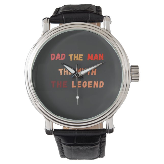 Gelukkige Vaderdag Horloge (Voorkant)